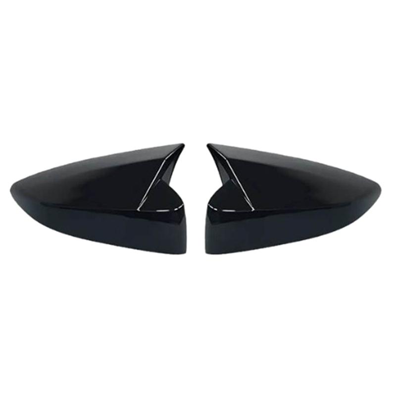 A03Z-Car Rearview Side Mirror Cover Wing Cap Sticker Exterior Door Rear View Case Trim For Toyota 86 Subaru BRZ 2012-