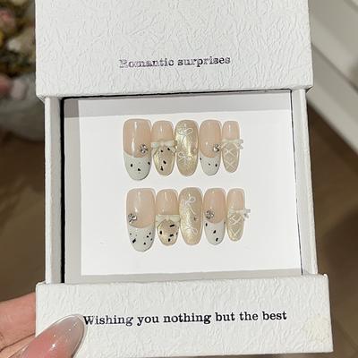 Чехол из сырного молока, сладкое и клейкое молоко, молочно-белый французский бант, расписанный вручную, золотой, кошачий глаз, доспехи