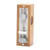 Nikko Advance 334 Mini Wooden Metronome, Natural, Made In Japan, with Soft Case