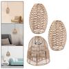 3pcs Pendant Lamp Shade Lampshade Bedroom Hotel Kitchen Island Dining Room