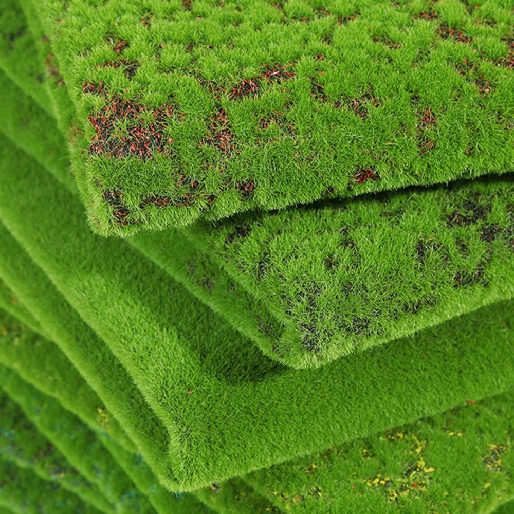 Прочный ковер из искусственного мха Вечная жизнь Искусственный коврик из зеленой травы Домашний декор