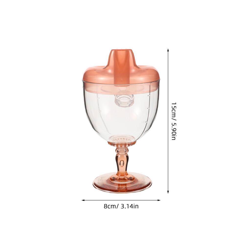 2pcs Baby Cups Goblet Shape Safety Antidrop Toddlers Mealtime