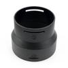 60 To 75mm Converter 60mm 75mm Diesel Heater Air Duct Ducting Connector Black For Car Truck VAN Camper