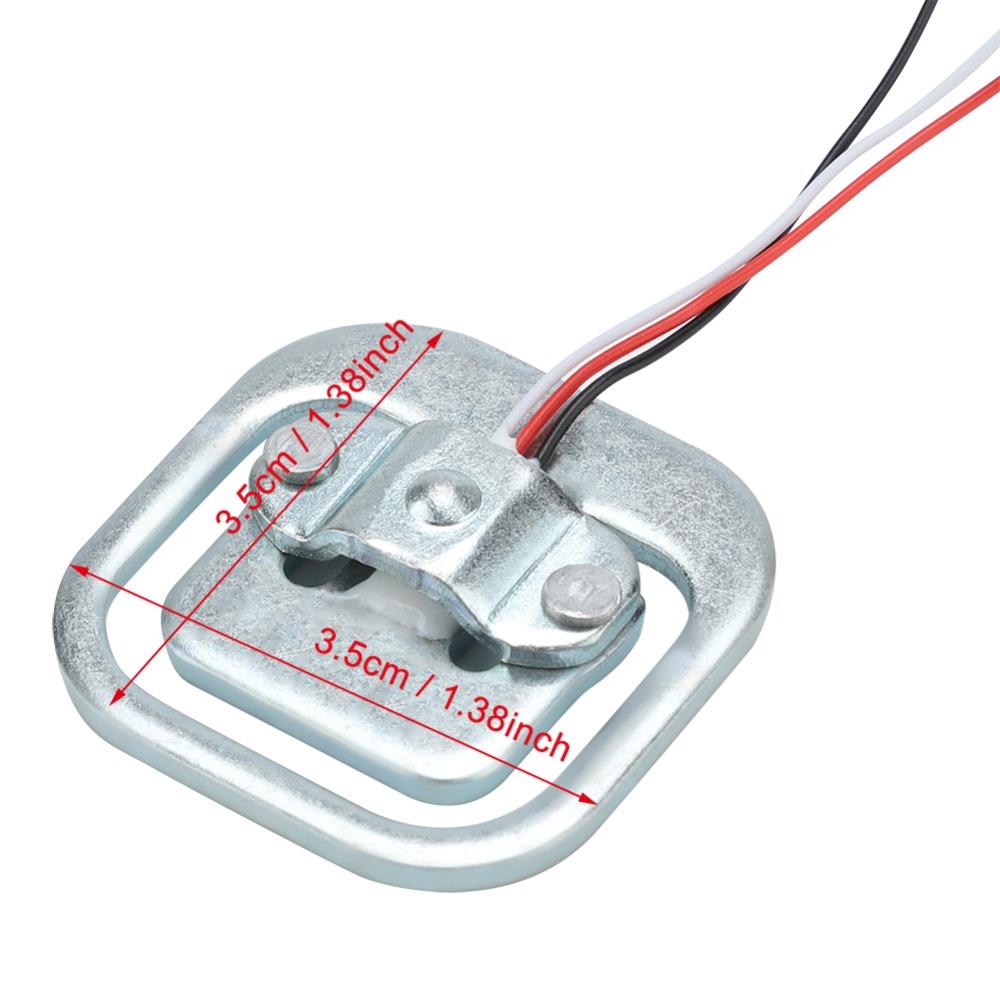 4Pcs 3 Wired Load Cell Electric Resistance Half Bridge Weighing Sensor Weight Sensor  DIY Projects