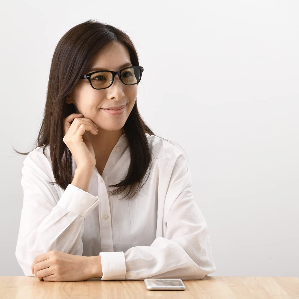 Очки для чтения с синим светом Sabae, производитель, высокоэффективные, ближние инфракрасные, для мужчин и зеленые [Eight Tokyo] Очки, подвесные, вырезанными, линзами,