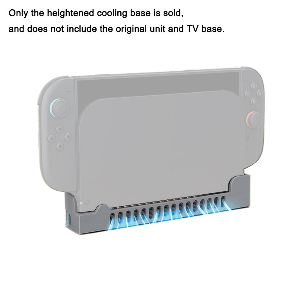Heat Dissipation Base For Switch 2 Host Cooling Fan Base NGC HUB Expansion NS 2 Large Wall Bracket For Gaming Consoles