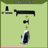 Mobile Phone Holder for Volkswagen ID. Buzz Cargo 2023 2024 12" or 10" Screen Wireless Charger Stand Gravity Mount Accessories