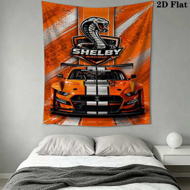 SHELBY Wall Tapestry Aesthetic Wall Hanging Printed Fabric Blanket Decorative Tapestries for Bedroom Living Room Home Decor