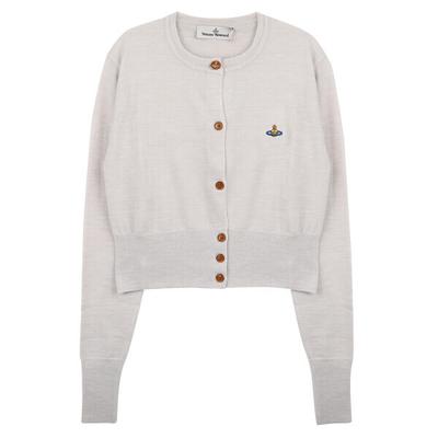 Vivienne Westwood Wool Crop Cardigan 1803002u Y0006