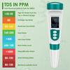 5 In 1 Water Tester Precise Digital Water Tester PH/TDS/EC/Salt/Temperature Meter Multi-role Water Quality Tester for Hydroponic