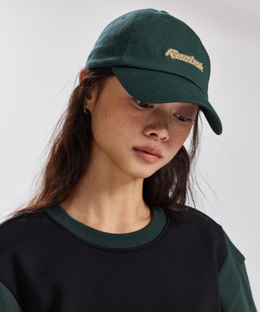 Reebok Базовая кепка-бейсболка Regular Fit с логотипом - Темно-зеленая