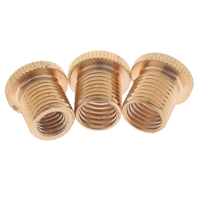 3Pcs Gear Shift Knob Thread Adapter Nuts Insert M10X1.25 & M10X1.5 & M8*1.25 Kit