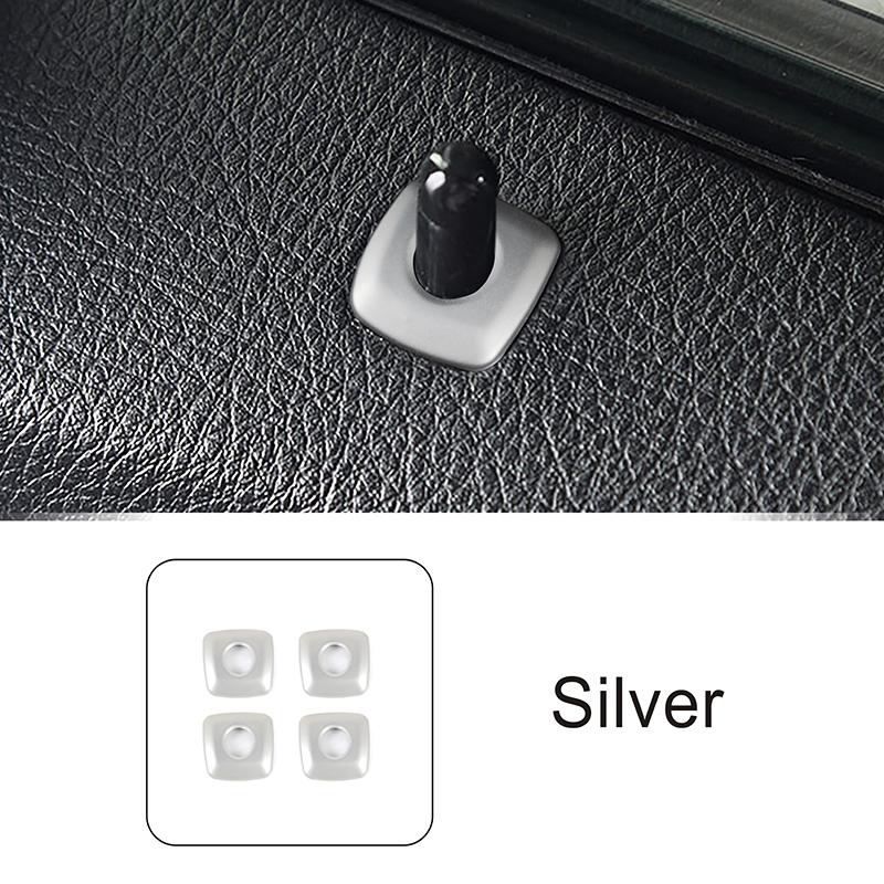 Stainless Steel Door Bolt Decals Decoration Cover Trim For BMW 3 Series G20 G28 - Car Styling Interior Accessories