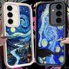 Чехол для телефона с масляной живописью для Samsung S26 S25 S24 S23 S21 S20 Ultra Ван Гог Звездная ночь Funda для Galaxy S25 S24 FE S26 Plus Чехол