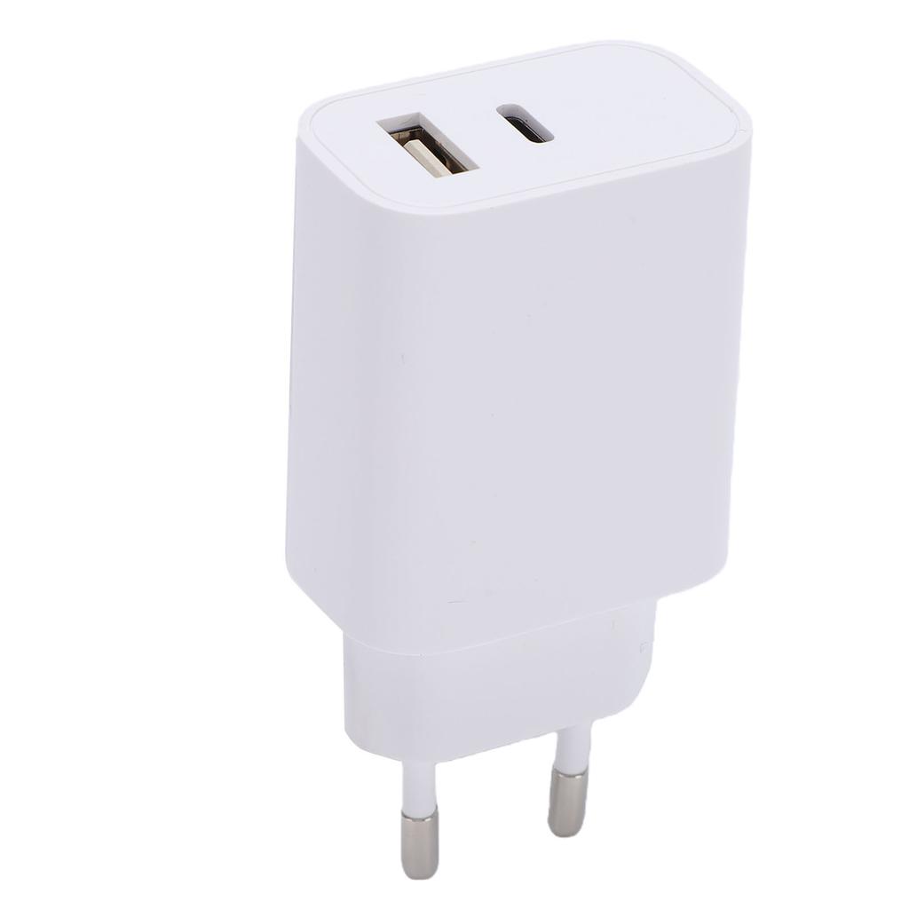 Зарядное устройство Type C, блок питания PD 30 Вт, быстрая зарядка, Type C, USB-A, двойной порт, настенное USB-зарядное устройство, подходит для IOS 17 16 15 14 13 12 11 X 8
