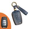 Чехол для ключа автомобиля подходит для корейского автомобиля Ssangyong, специальная сумка для ключа, защитный чехол, пряжка, кожа