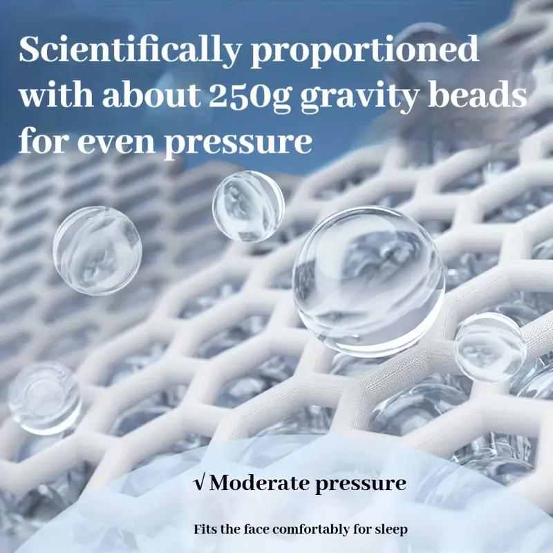 Маска для глаз для глубокого сна Gravity, блокирующая свет, снижающая шум, повязка для сна, удобное средство для сна, инструмент для релаксации в офисе, общежитии