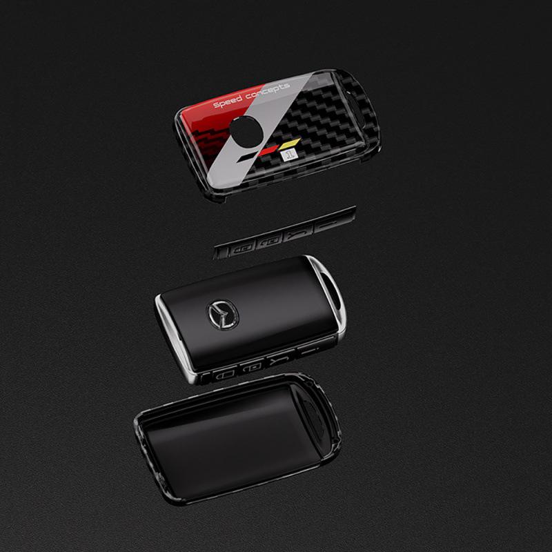 Mazda Key Case: Fits CX4, Axela, CX5, Atenza, M3, CX30 - Painted Shell