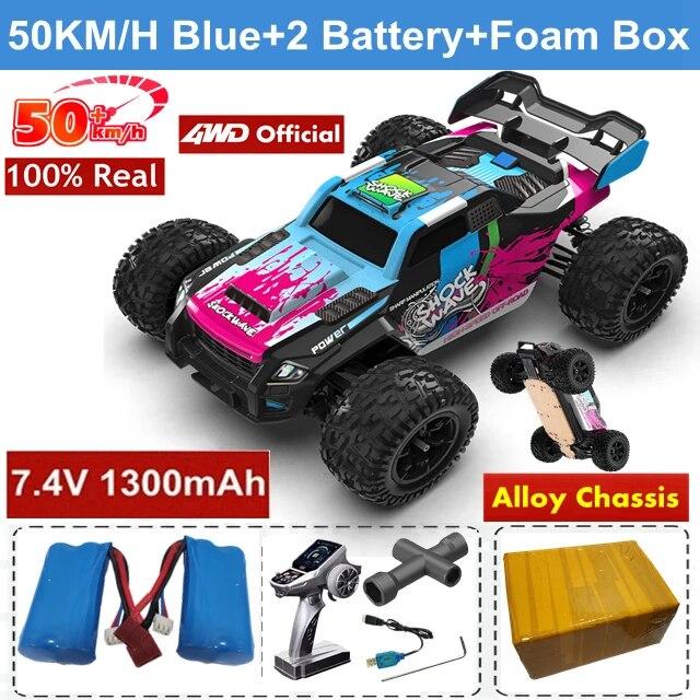 4WD RC Car 4x4 Off Road Drift Racing Cars 50 или 70 км/ч Супер бесщеточный высокоскоростной радио водонепроницаемый грузовик игрушка с дистанционным управлением для детей