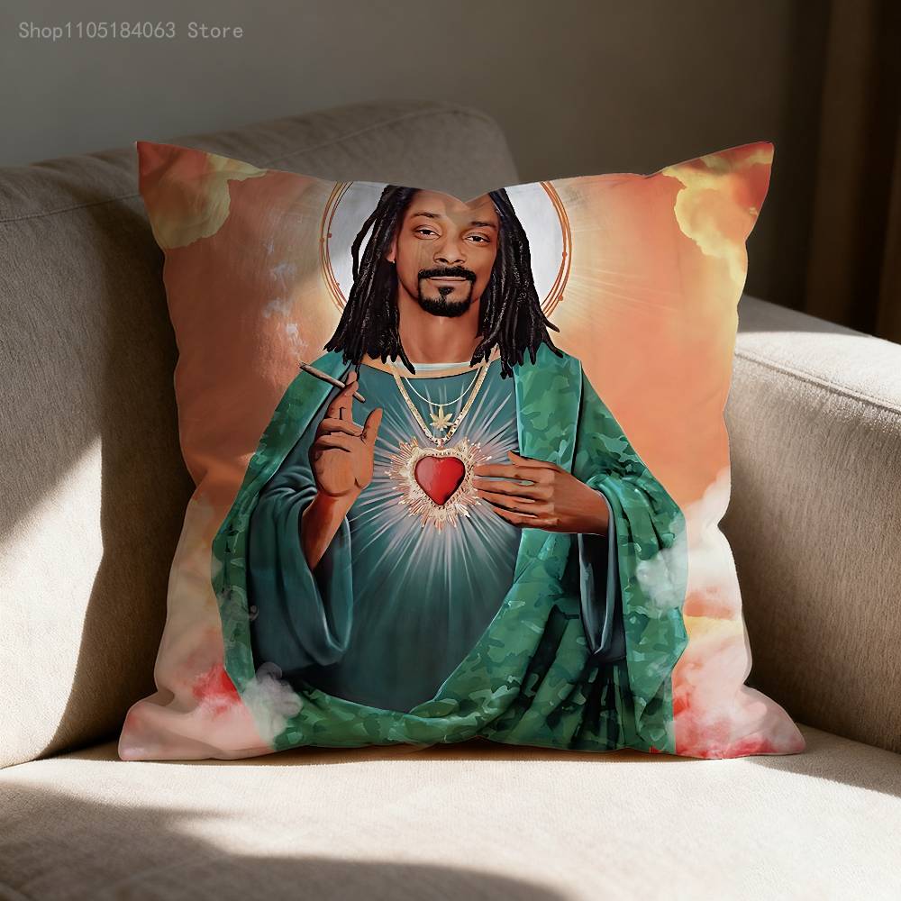S-Snoop D-Dogg Наволочки Спальня Гостиная Диван Домашний Декор Полиэстер Наволочка на Подушку с Молнией