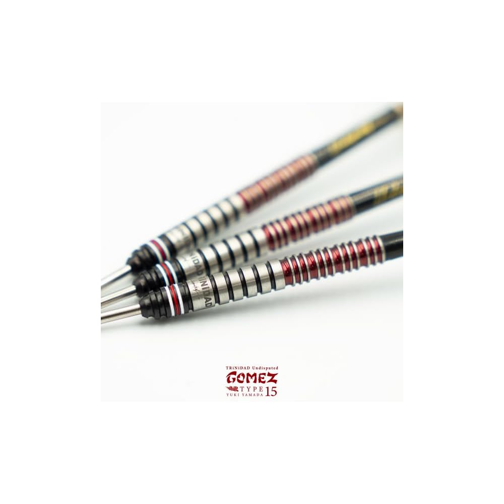 Стволы для дартса Trinidad Gomez 15, 22,8 г, 90% вольфрама, Yuki Yamada (Бесспорный GOMEZ Steel)