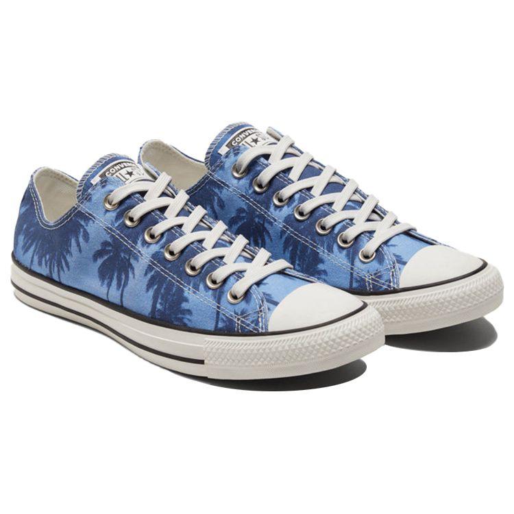 Converse Chuck Taylor All Star Винтажные Универсальные Низкие Кеды из Канваса Унисекс Синие 171299C