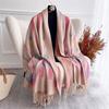 Winter Thick Warm Scarf Women Cashmere Shawl and Wraps Pashmina Neckerchief Bufanda Female Tassel Poncho Echarpe Stoles