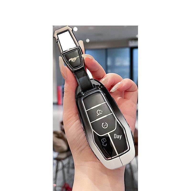 Compatible Smart and Remote Key Shells for Ford Edge, Mondeo, Taurus, and Lincoln Mustang.