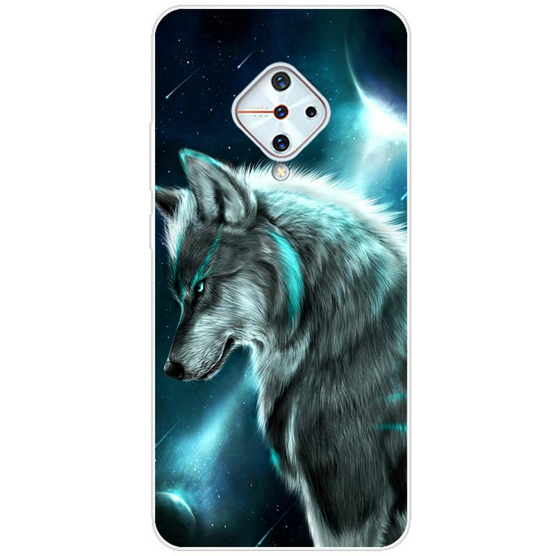 Чехол для Vivo V17 Чехол для Vivo 1920 TPU Чехол Силиконовый Мягкий TPU Мультяшный Чехол для телефона Vivo v17 Россия Vivo S1 Pro Funda V1945A