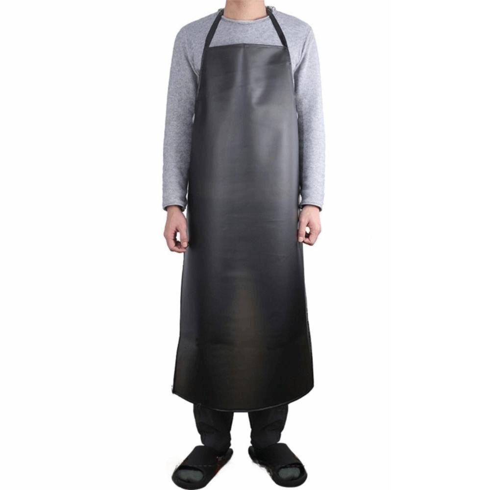 Waist Lengthened Waterproof Oil-proof Apron Labor Protection Kitchen Chef Apron  Restaurant