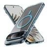 Роскошный прозрачный чехол Magsafe для телефона Google Pixel 9 Pro XL 8 Pro 8A, прозрачный магнитный беспроводной зарядный чехол, ударопрочный защитный чехол