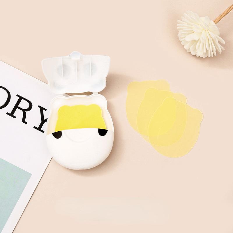 50 шт./кор., портативное маленькое мыло, бумажное мыло для ручной стирки, для ванны, для путешествий, ароматическая пена, дезинфицирующее мыло, легко моющееся, одноразовое