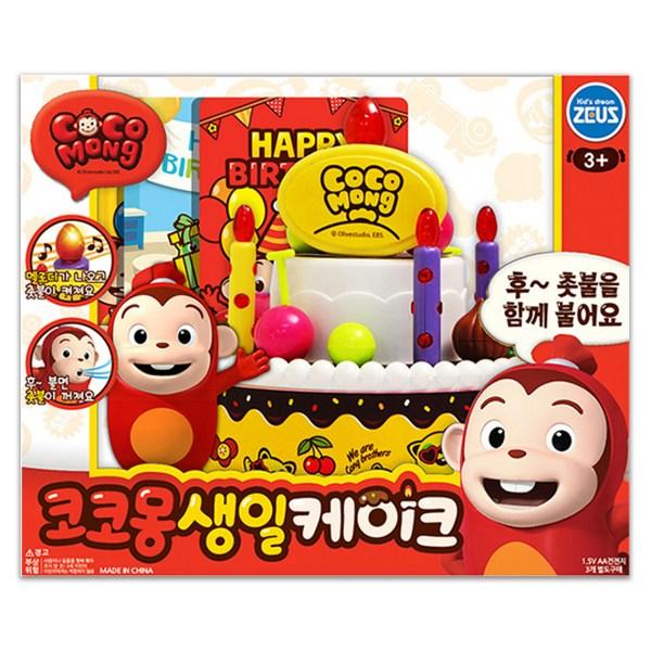 Торт Cocomong Birthday DH, 1 шт., популярные корейские игрушки