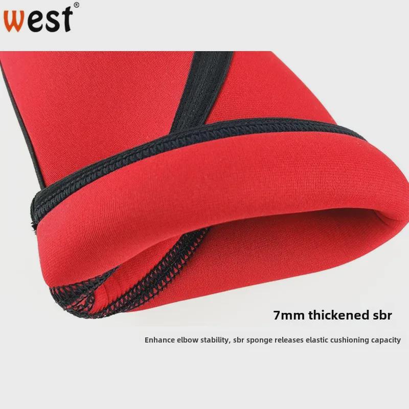 7-миллиметровая спортивная защита локтя из неопрена — утолщенная защита руки от столкновений для баскетбола, футбола, волейбола и катания на роликах