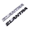 1 шт. 3D ABS стикер автомобиля Elantra Santafe Sonata логотип эмблема значок автомобиля задний багажник наклейка