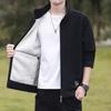 New Autumn and Winter Fleece Thickened Cardigan for Men Casual Versatile Jacket for Men