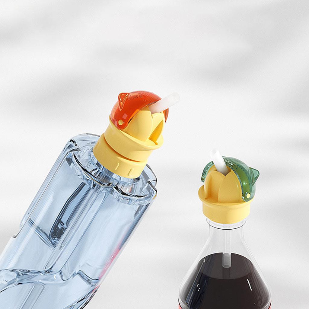 Water With Straw Cap Conversion Head, Suitable For Infants And Children To Prevent Suffocation When Going Out