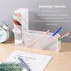 Multifunctional Transparent Desktop Pen and Office Supplies Holder for Kids
