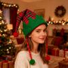Рождественская атмосфера Рождественская шляпа Шапка с ушками Шляпа Головной убор Шляпа-носок Рождественский шар