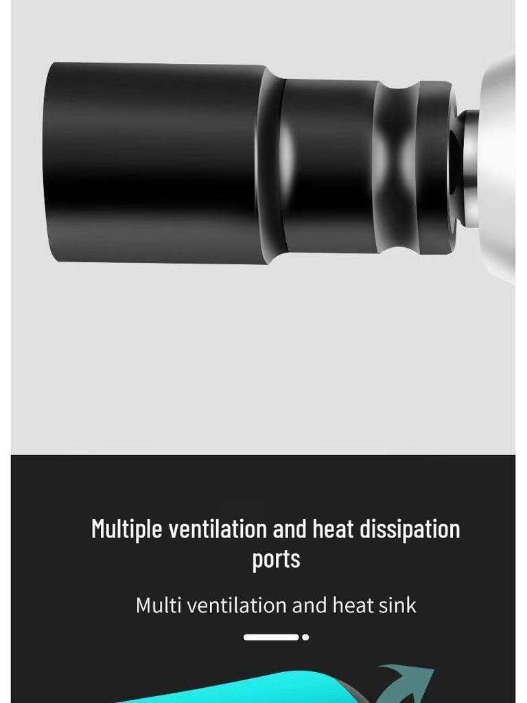 High Torque Brushless Electric Impact Wrench with Lithium Battery