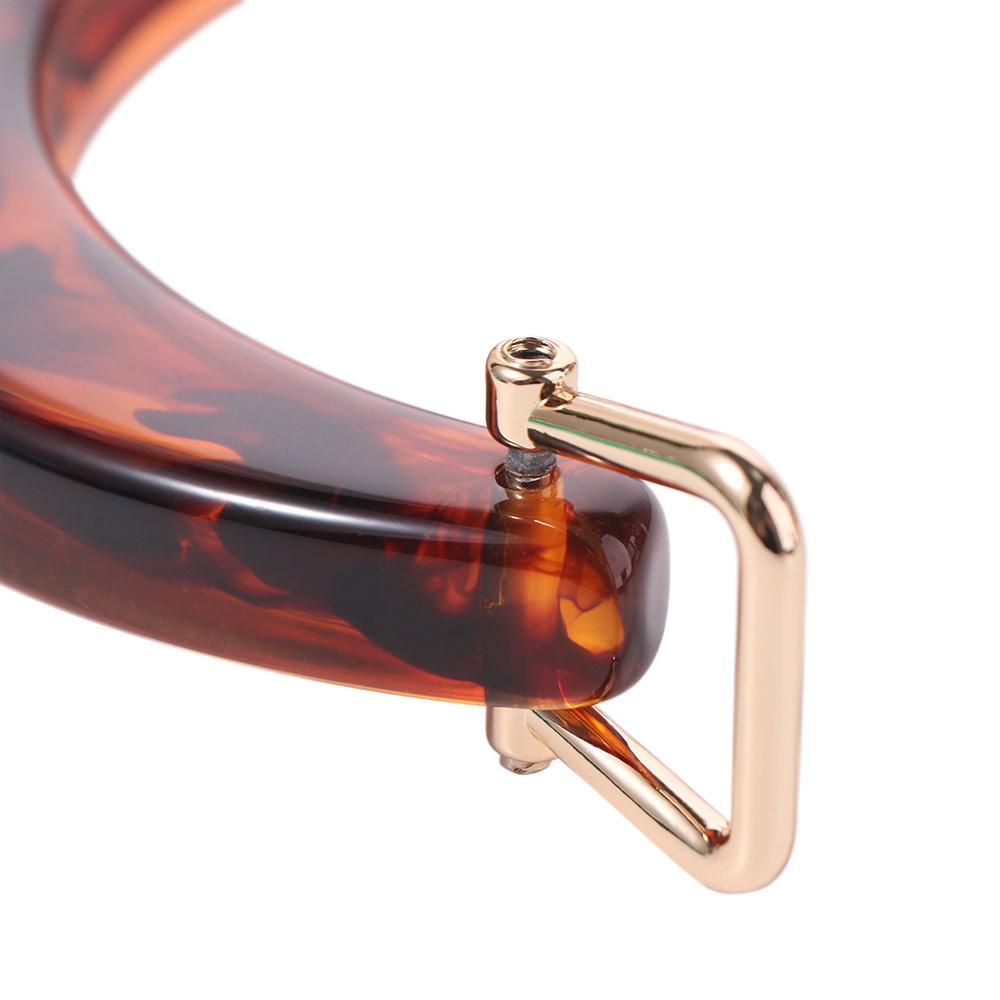 Янтарные ручки для сумки, смола, ручка для сумки-тоут, без проколов, женская ручка для сумки, DIY замена