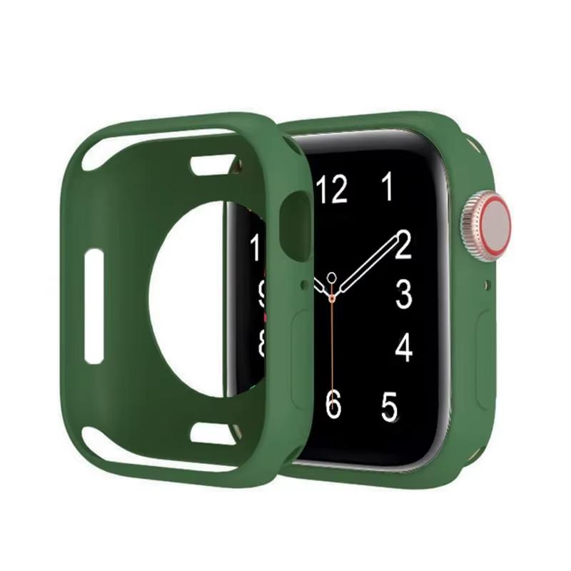 Soft Silicone Case for Apple Watch Series 11 10 46mm 42mm Accessories Protective Shell Bumper iwatch series 10 46 mm 42 mm Cover