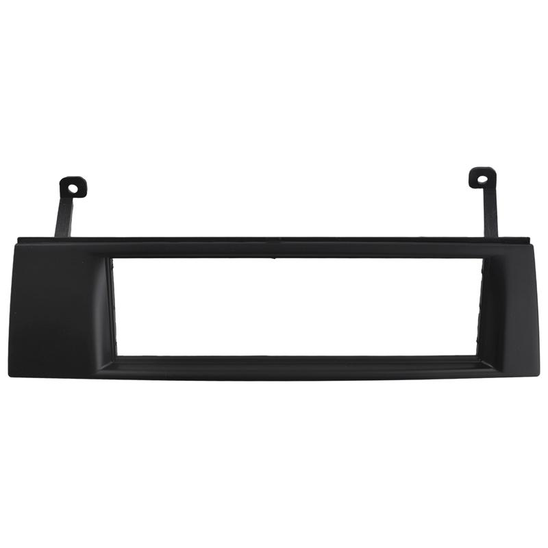 Single Din Car Fascia Radio Panel For BMW 1 Series (E87/81/82/88) 2004-2014 Dash Kit tall Plate Bezel Adapter LHD