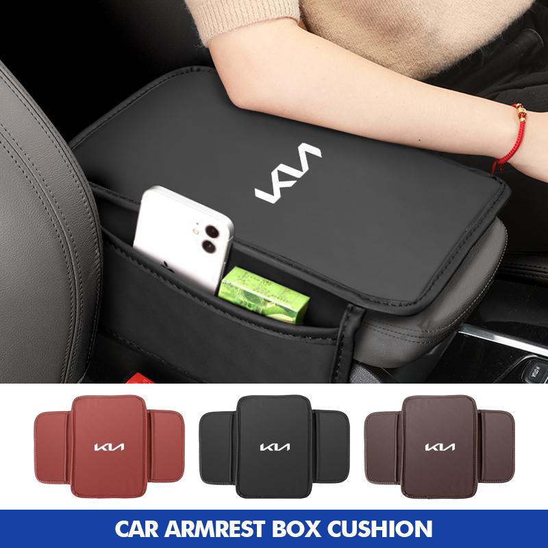 For KIA Car Armrest Box Elbow Support Seat Cushion Storage Bag Storage Accessories Cerato Soul Venga Forte Spectra Sedona Niro EB6