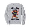 Команда Рыжего Ниндзя Пряничный Человечек Рыжий Рождественский Свитшот