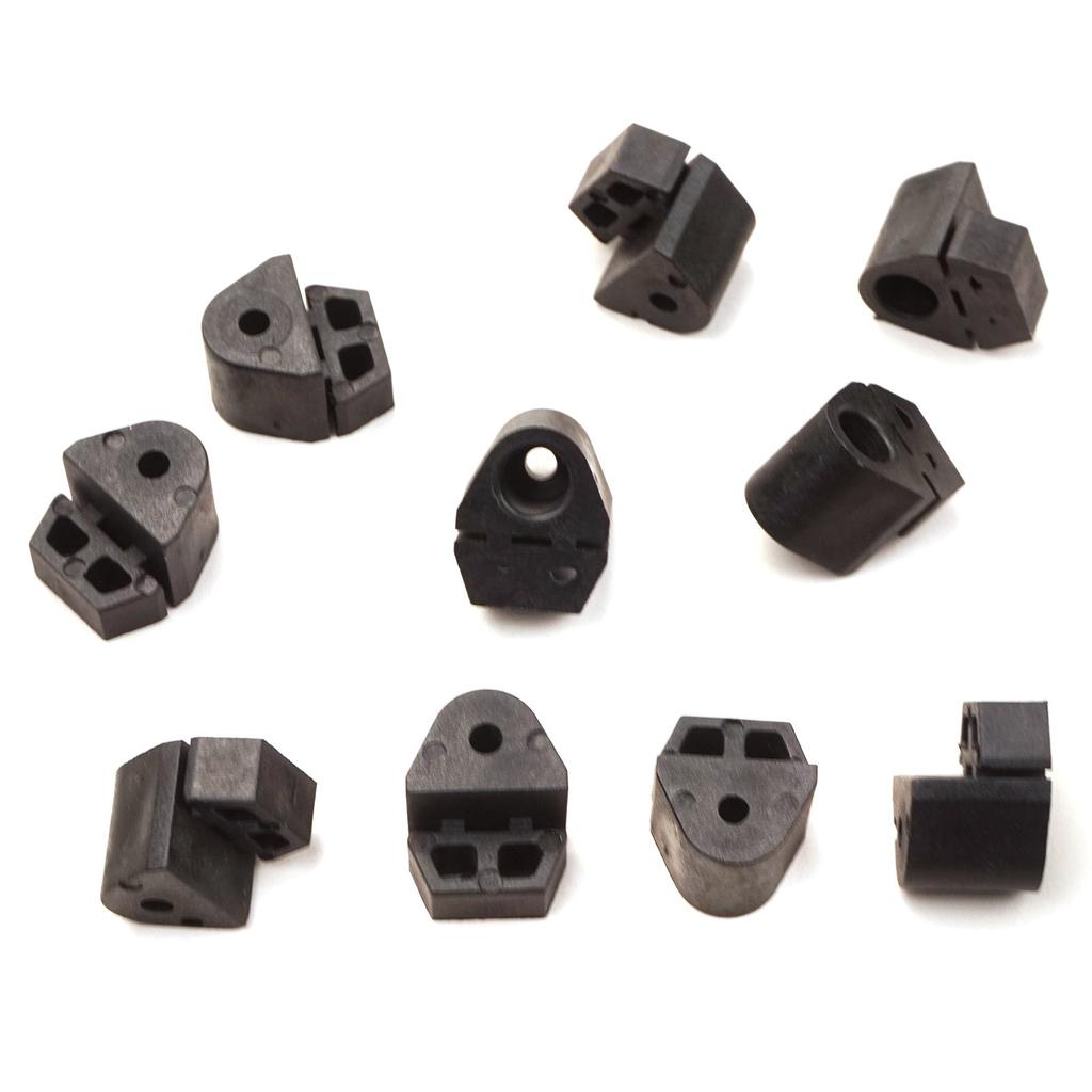 Автозапчасти ESC ECP014, 10 шт., дюбель на конце троса для оконного регулятора, механизм намотки типа BCP014, быстрая обработка