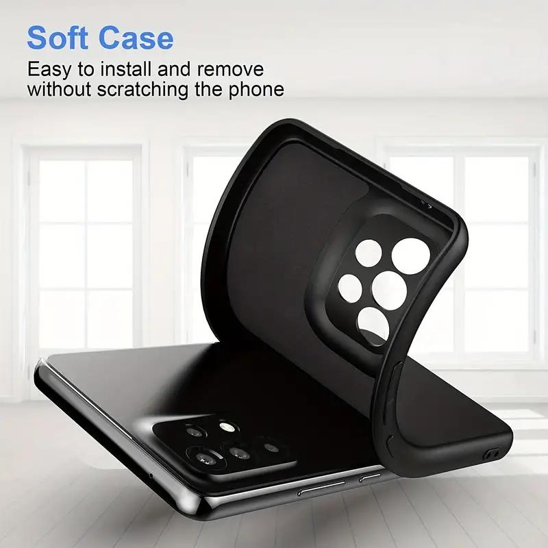 Жидкий силиконовый чехол для Samsung Galaxy A54 5G A14 A24 A34 A04S A13 A23 A33 A53 A73 A12 4G A22 A32 A52 A05 A05S A15, мягкий противоударный тонкий чехол