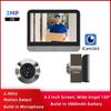 HD 3MP Outdoor House WiFi Peephole Door Eye Camera Security One-way Audio Night Vision Video Digital Peephole