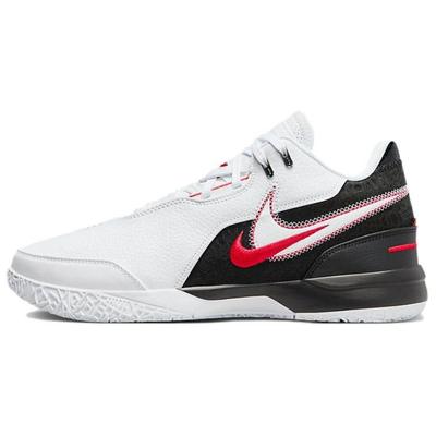 Zoom LeBron NXXT Gen AMPD EP First Game Мужские кроссовки Белый Черный Университет-Красный FJ1567-100