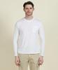 PANICALE Белая хлопковая футболка Tencel с логотипом
